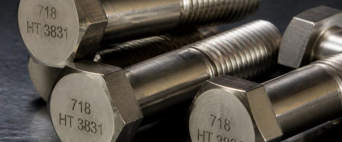 Heat-lot marking, etched on every bolt